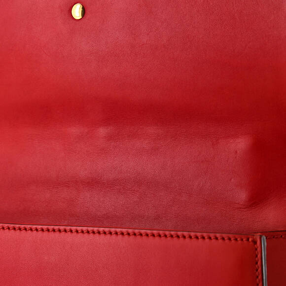 Gucci Sylvie Shoulder Bag Leather Small #152416G98B - Picture 9 of 11